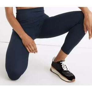 Madewell MWL Navy Blue Form High Rise 25" Size S